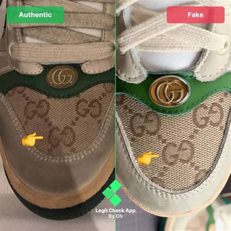 gucci insole real vs fake|gucci shoes authenticity check.